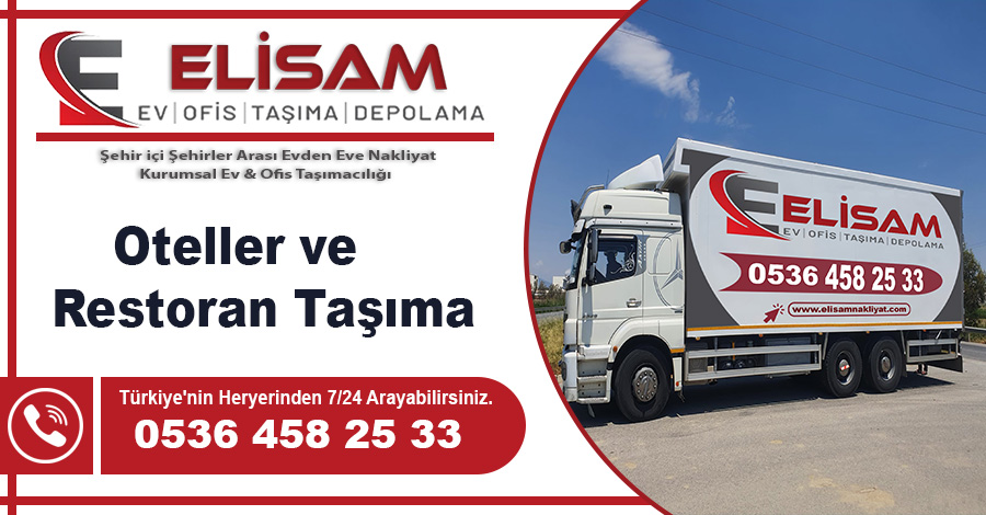 Oteller ve Restoran Taşıma