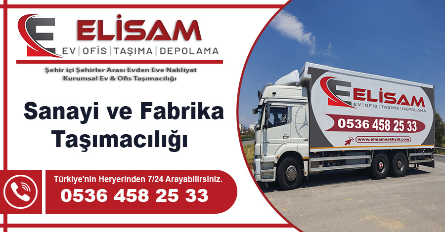 Sanayi ve Fabrika Taşımacılığı