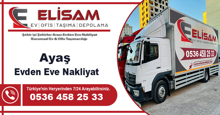 Ayaş evden eve nakliyat Ankara Ayaş nakliyat firması