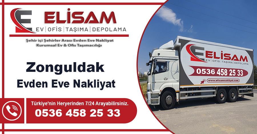 Zonguldak evden eve nakliyat Elisam Zonguldak nakliyat firması